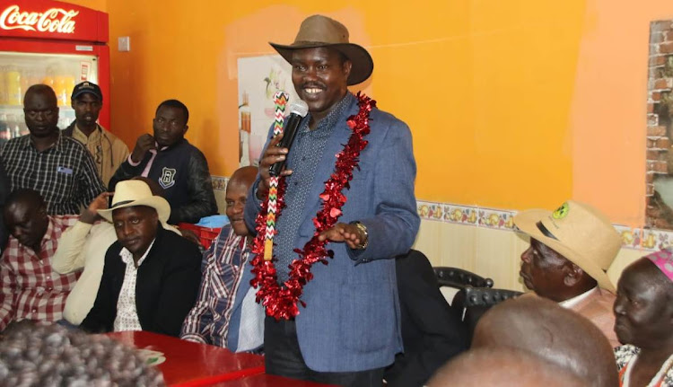 Uasin Gishu Governor Jackson Mandago in Eldoret on New Year eve