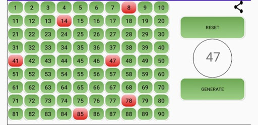 HousieTambola Number Generator