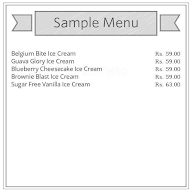 Apsara Ice Creams menu 1