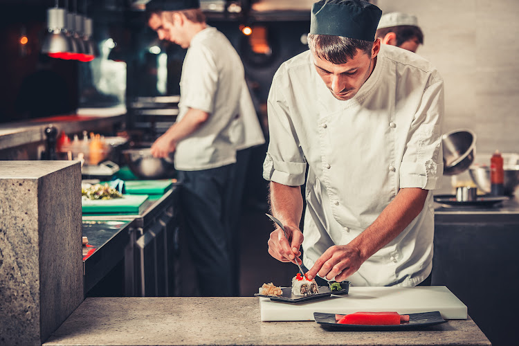 Bet you didn't know that the worst plastic items in restaurant kitchens are those which comprise the chef's uniform.