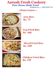 Aarush Fresh Cookery menu 4