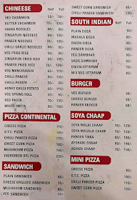 Evergreen Sweets And Snacks menu 2