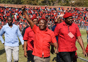 EFF leader Julius Malema announced that his party will pledge financial support to artists who have been with the red berets since its inception in 2013.