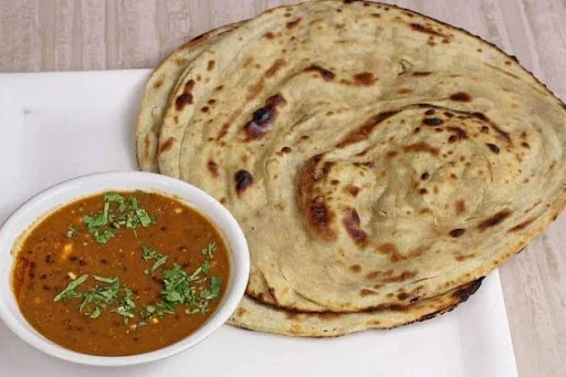 Dal Makhani With Lachha Paratha - Served 1