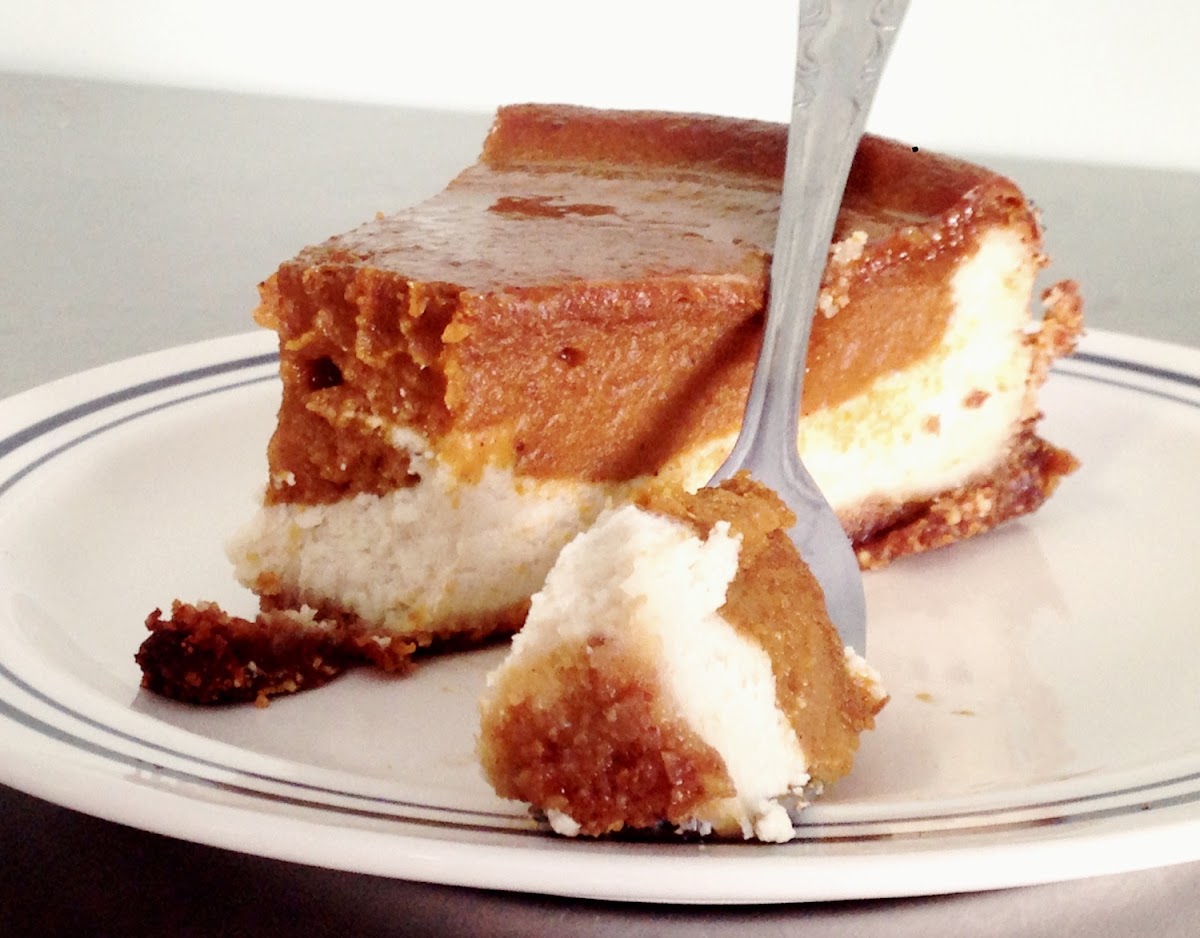 GF Vegan Pumpkin Cheesecake