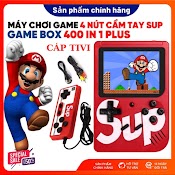 Máy Chơi Game Sup 400 Trò Chơi [Tặng Kèm Tay Chơi Game], Sup400 Cầm Tay G1 Plus 400 In 1 - Hơn 400 Trò Chơi