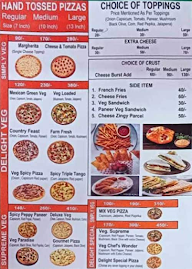 Foodies Pizza Cafe menu 1