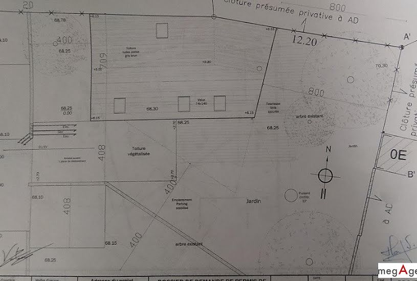  Vente Terrain à bâtir - 320m² à Ormesson-sur-Marne (94490) 