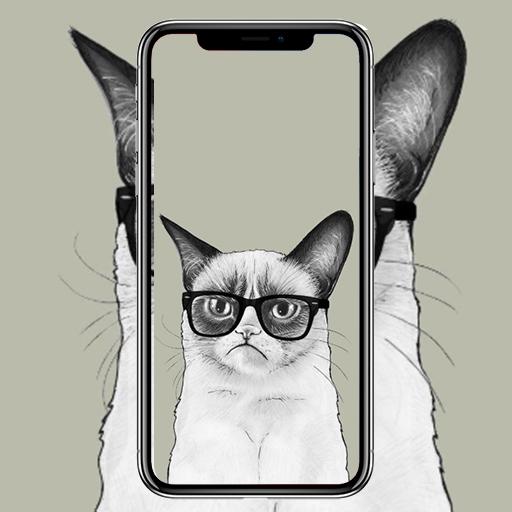 Cat Cartoon Wallpaper