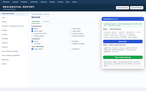 HyperReports AI (beta) screenshot 2
