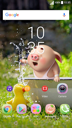 New year pig64 Xperia Themeのおすすめ画像3