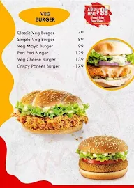 Chicken Affair menu 4