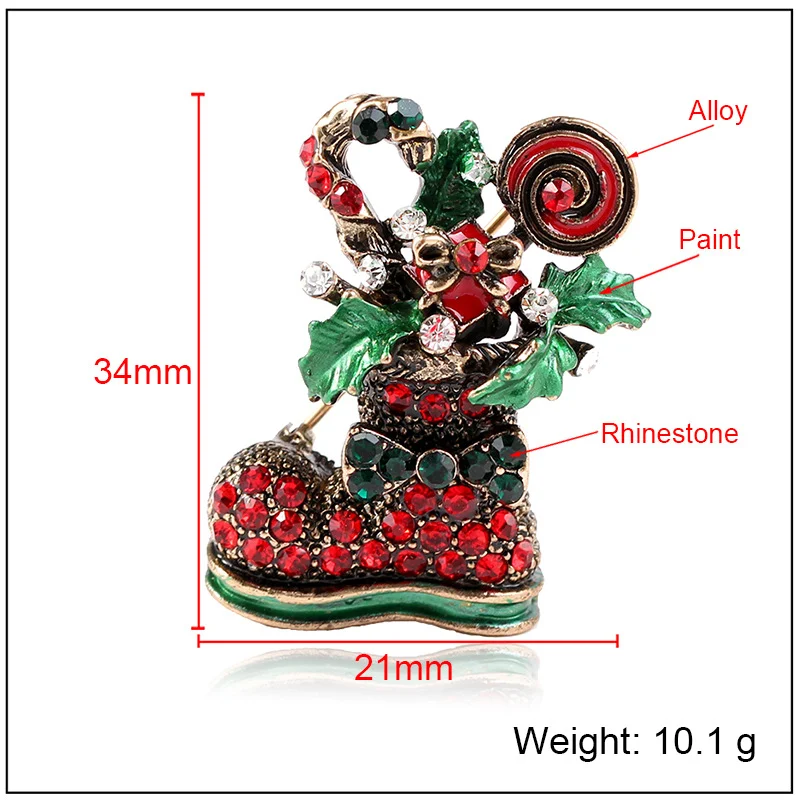 Broche de chaussure de Noël mignon et créatif, dessin animé populaire, parfait pour décorer vos chaussures et célébrer les fêtes.