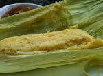 Humitas or steamed fresh corn cakes recipe was pinched from <a href="http://laylita.com/recipes/2008/09/05/humitas/" target="_blank">laylita.com.</a>