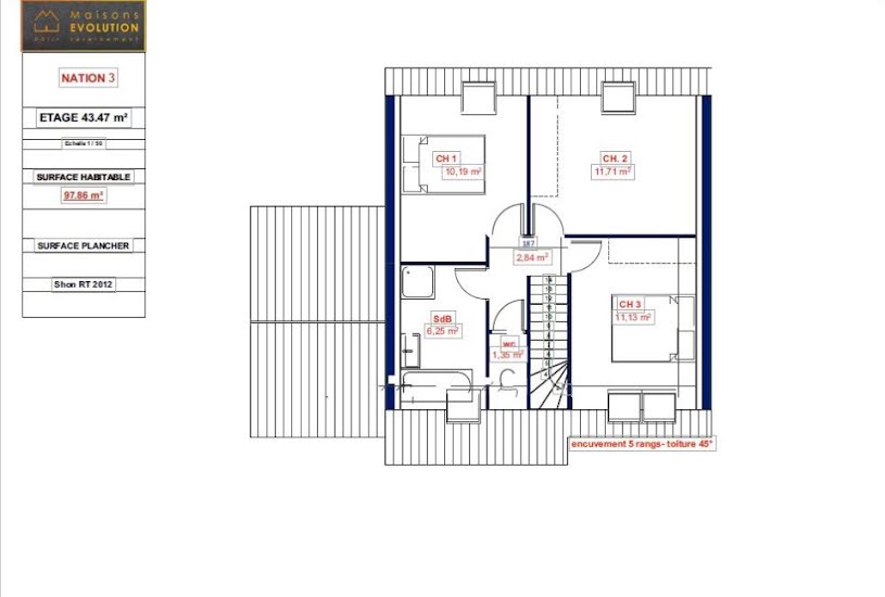  Vente Terrain + Maison - Terrain : 371m² - Maison : 97m² à Brières-les-Scellés (91150) 