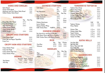 G.O.A.T Kitchen And Kaffe menu 