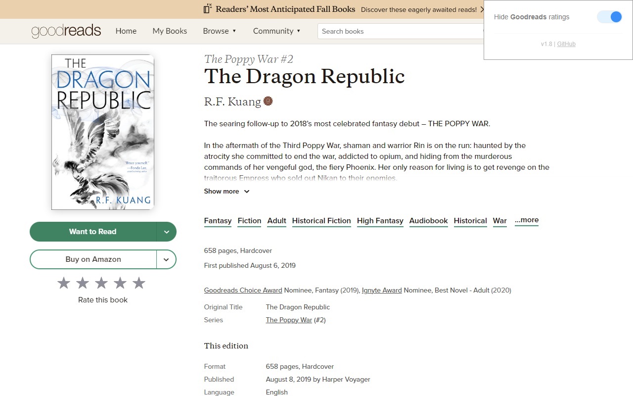 Goodreads Review Shield for Authors Preview image 3