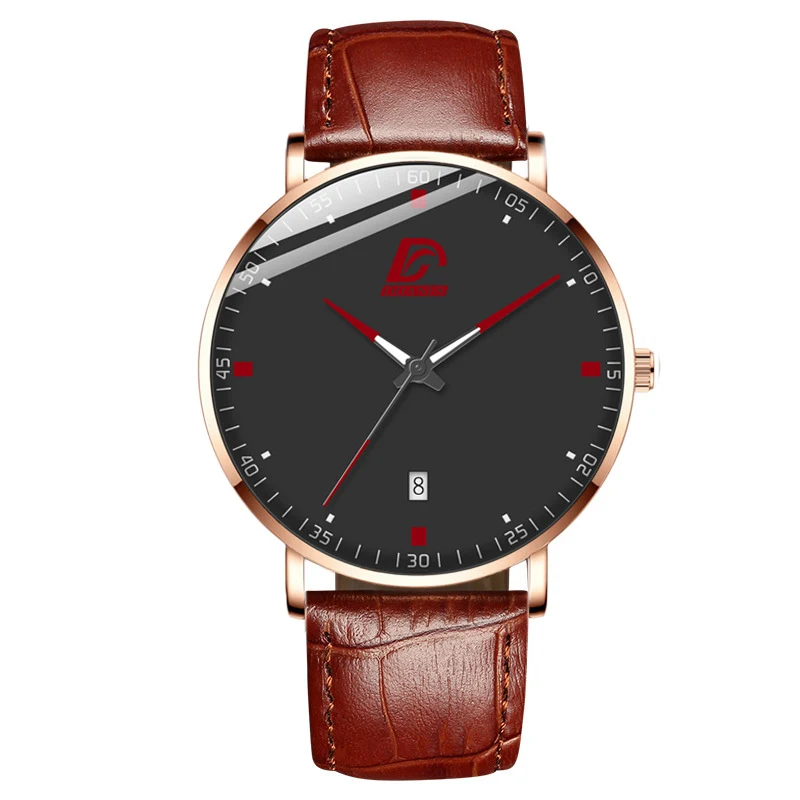 Title 10, Montre à quartz de mode avec bracelet en maille...