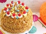 Dulce de Leche Fried Ice Cream Cake was pinched from <a href="http://www.bettycrocker.com/recipes/dulce-de-leche-fried-ice-cream-cake/144265f0-67aa-46db-8d71-ac4943c6fb71" target="_blank">www.bettycrocker.com.</a>