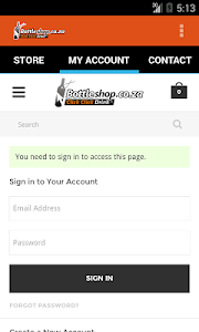 Bottleshop.co.za screenshot 1