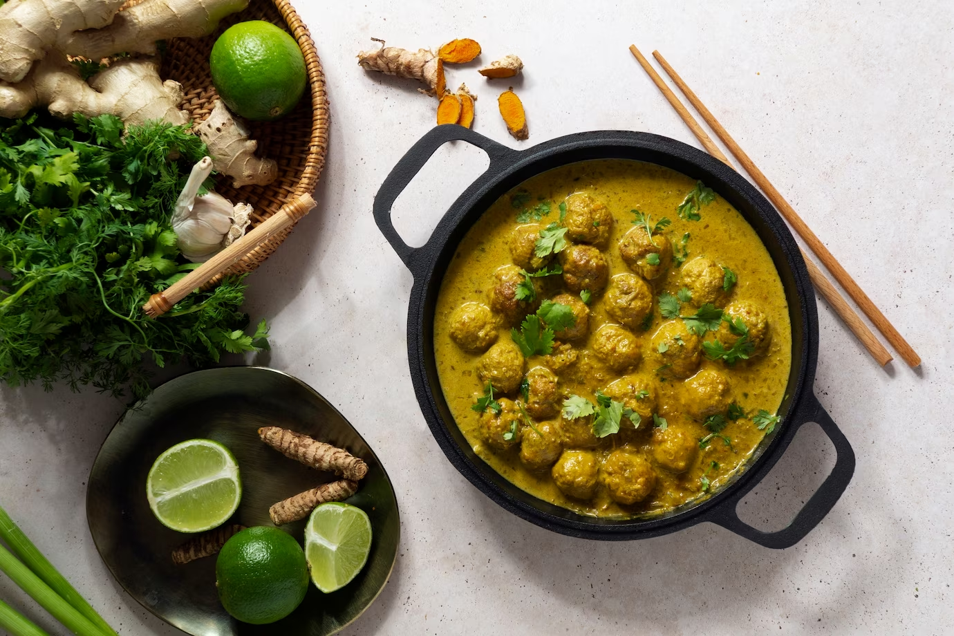 Curry de legume cu cardamom