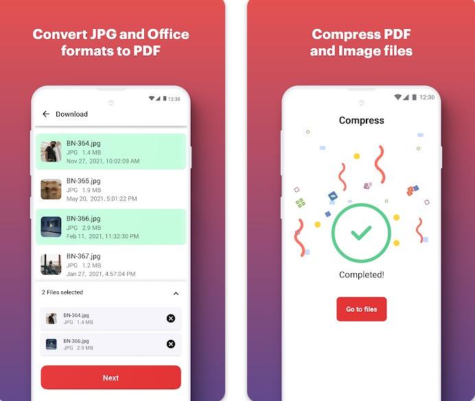 iLovePDF App Screenshots