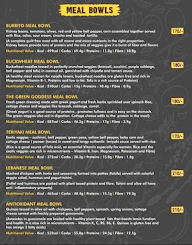 OHO Cafe menu 2