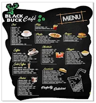 Black Buck Cafe menu 1