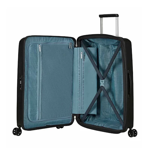 Vali kéo American Tourister Aerostep màu đen size M