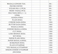 Dosa Point menu 2