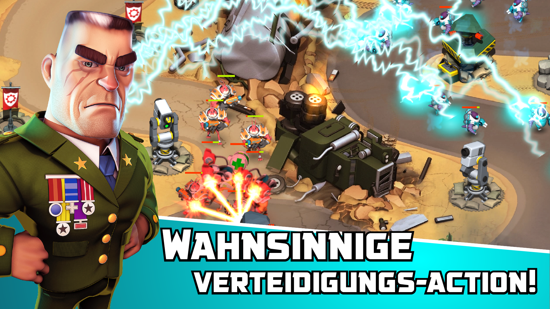 Android application Alien Creeps - Tower Defense screenshort