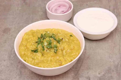 Garlic Tadka Khichdi