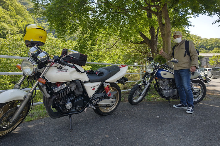 S2000のCB400SFバージョンS・バイクツーリング・バイク神社・バイク弁当・SR400に関するカスタム事例の投稿画像9枚目