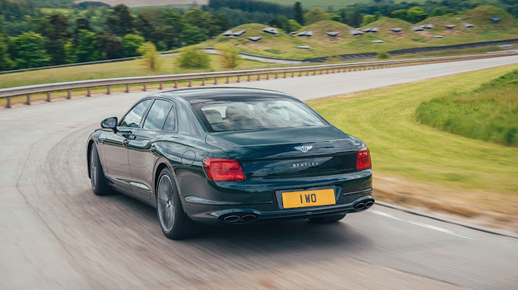 The Flying Spur S shows its motorsport heritage with its remarkable agility on a twisty piece of road.