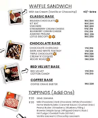 The Waffle Co. menu 2