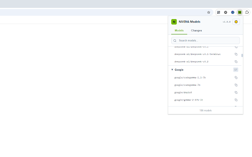 NVIDIA AI Models Monitor