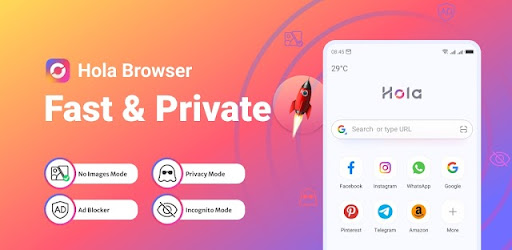 Hola Browser-Private&Fast web