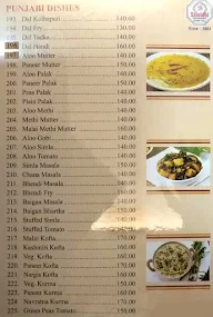 Sainidhi Restaurant menu 2