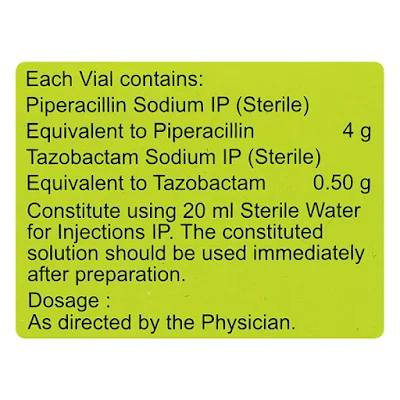 Tazofast 4.5Gm Inj