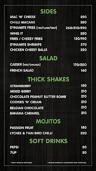 Le Burger Seigneur menu 2