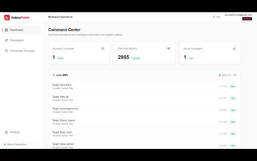 FollowToDM screenshot 4