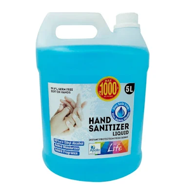 Apollo Life Hand Sanitizer - 5 ltr