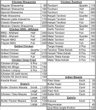 Classic Grill And Shawarma menu 2