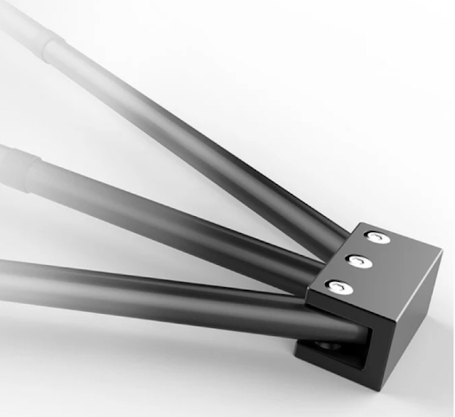 Title 3, Telescopic Horse Training Device Split Fork Str...