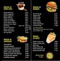 Amigos Cafeteria menu 1