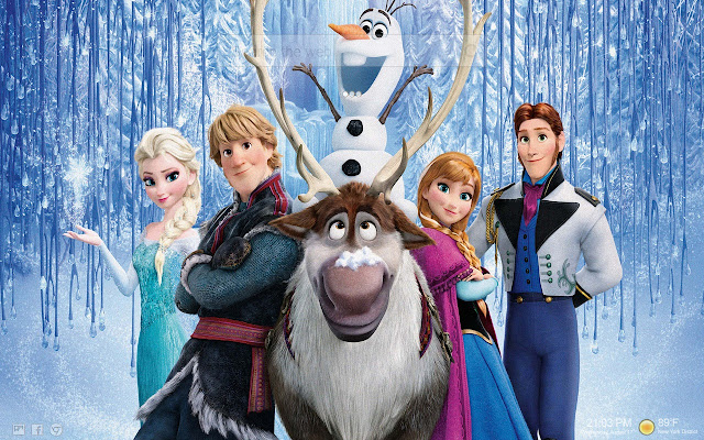 Disney Frozen Tab Themen