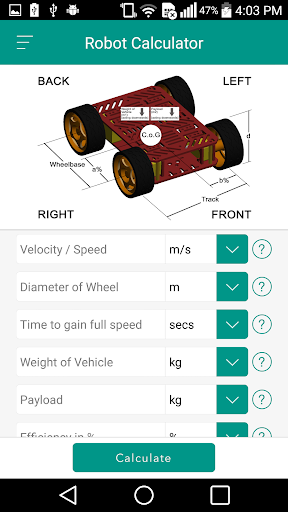 Robot Calculator