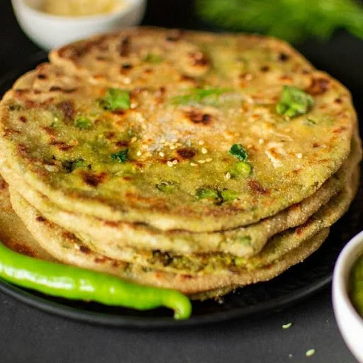 Green Chilli Parantha