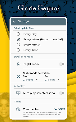 Music Player - Gloria Gaynor All Songs Lyrics
