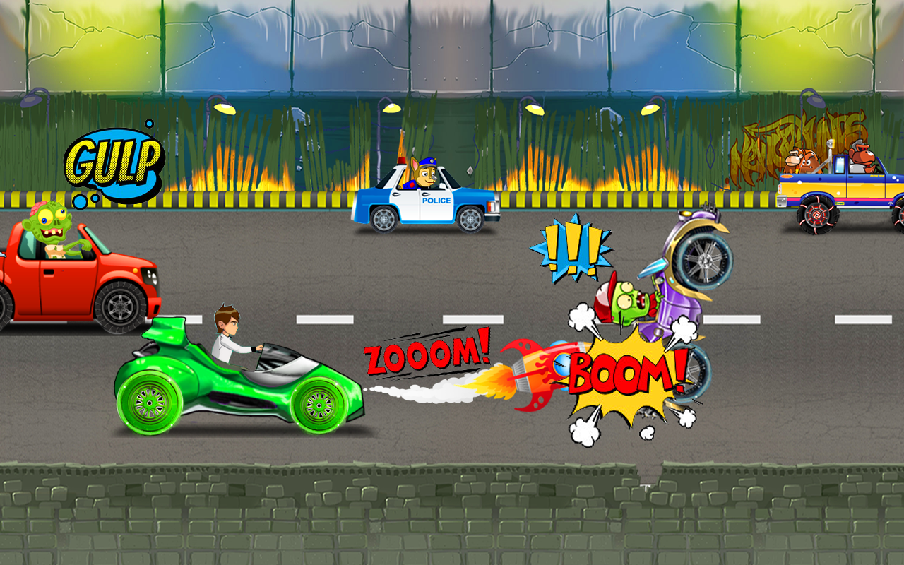   Ben Hill Car Racing- 스크린샷 